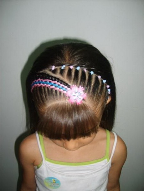 peinado-de-nias-con-cinta-48 Peinado de niñas con cinta