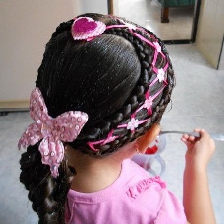 peinados-de-nias-decorados-34_9 Peinados de niñas decorados