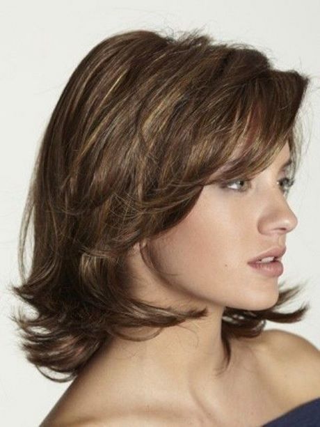 Corte En Capas Cabello Corto Ondulado 