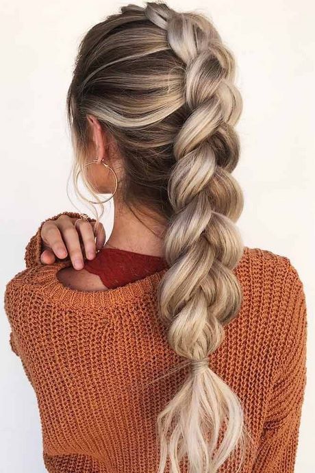 peinados-con-trenzas-de-moda-2019-09_18 Peinados con trenzas de moda 2019