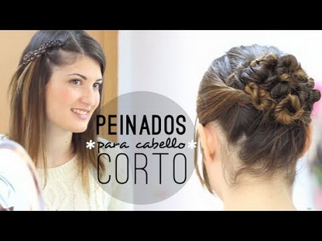 Peinados faciles pelo corto