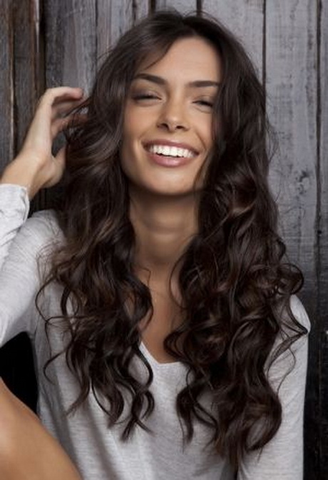 Cortes De Cabello Para Pelo Ondulado Largo Mujeres