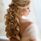Peinados boda cabello largo